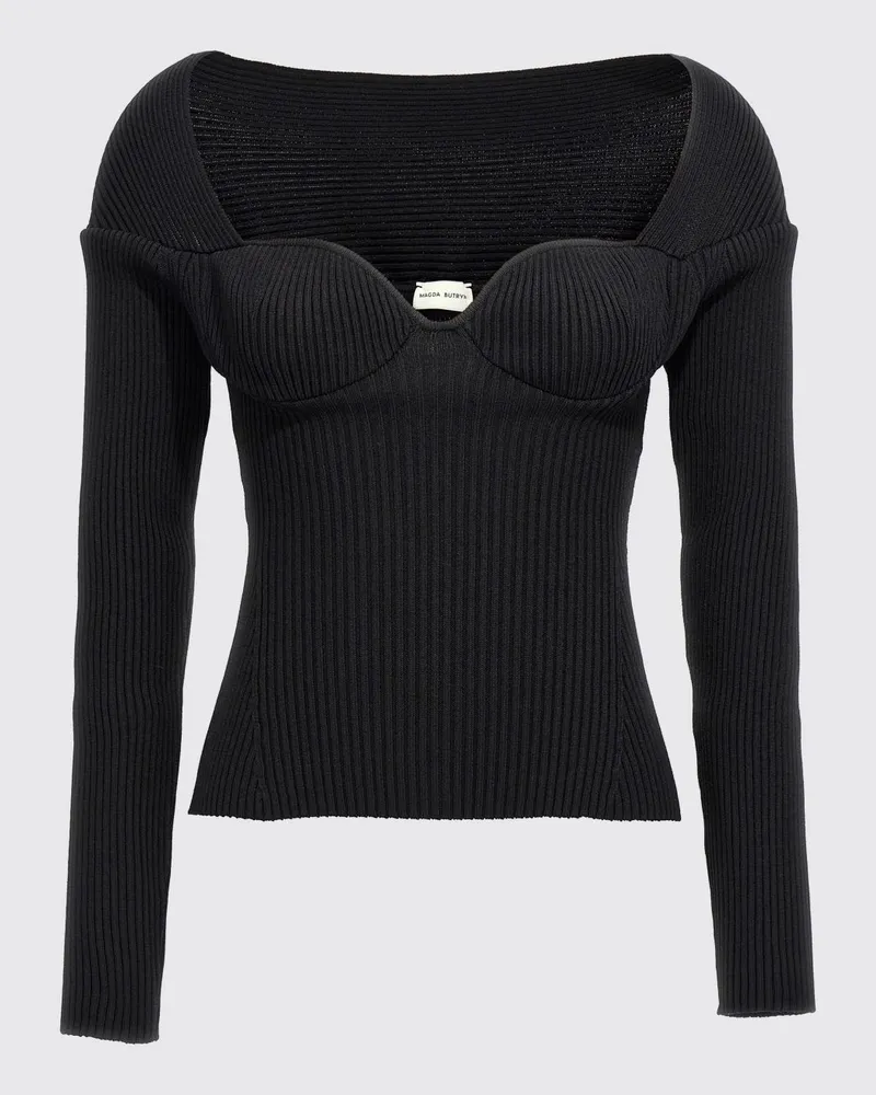 Magda Butrym Strickjacke damen Schwarz