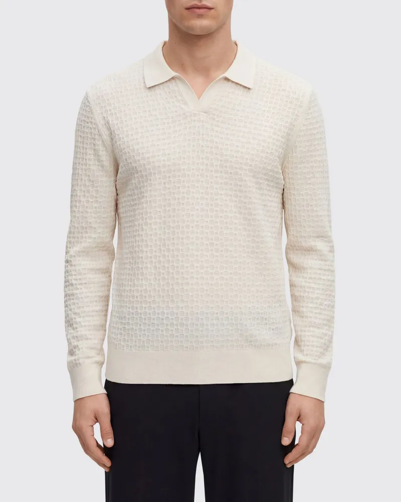 HUGO BOSS Pullover herren Weiß