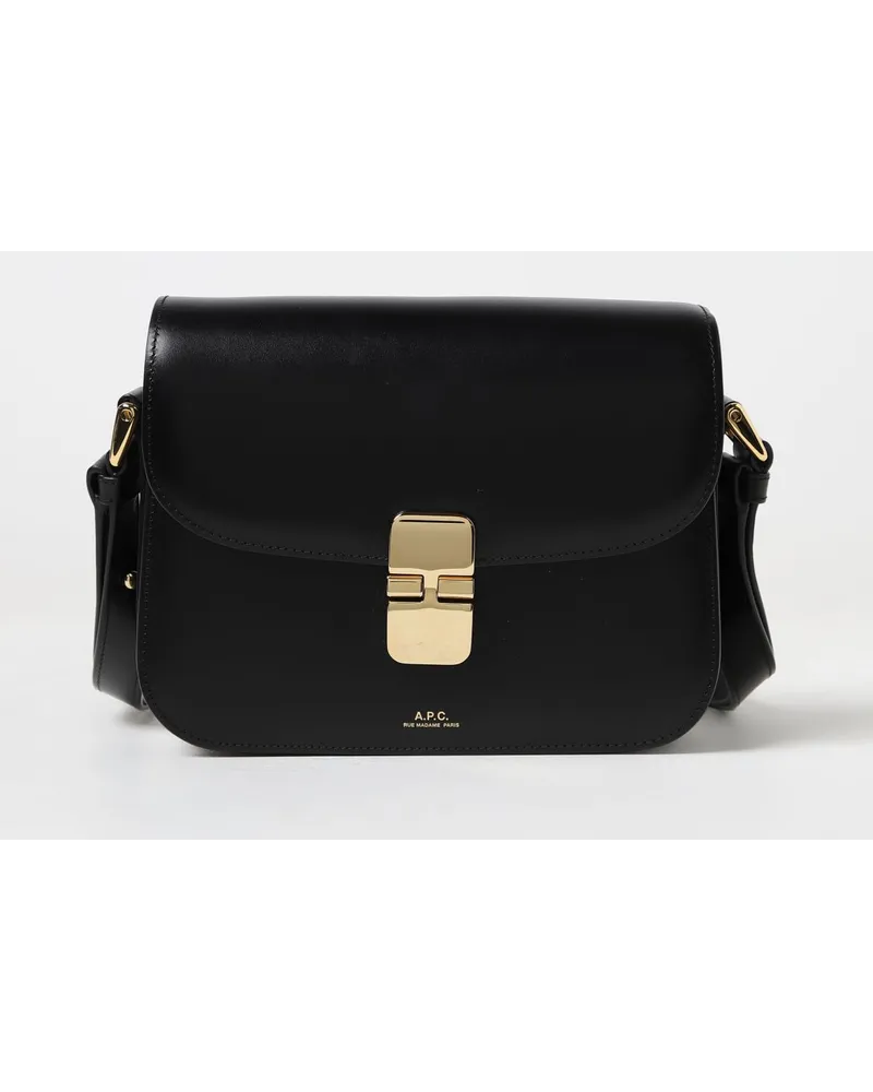 A.P.C. Schultertasche damen Schwarz