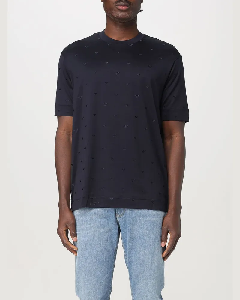 Emporio Armani T-shirt herren Blau