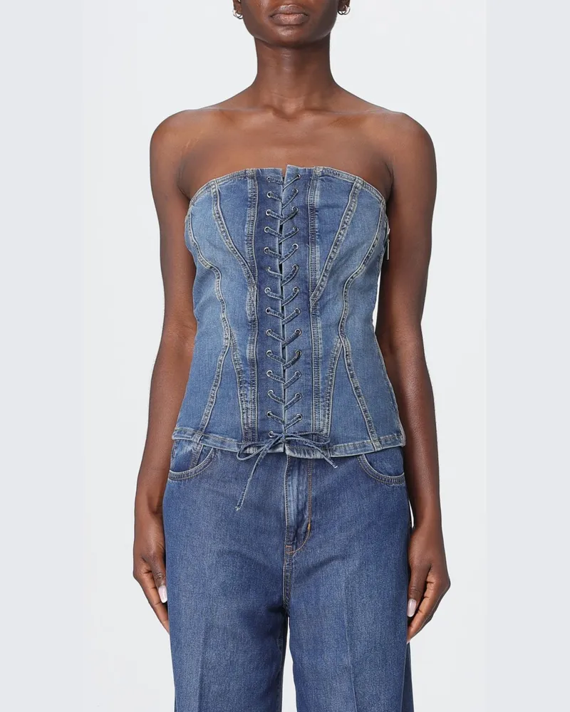 Liu Jo Jeans-Korsett-Top Denim