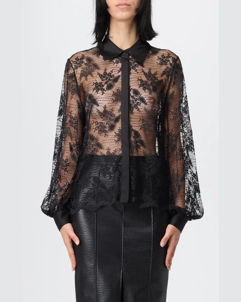 Hanita Top damen Schwarz