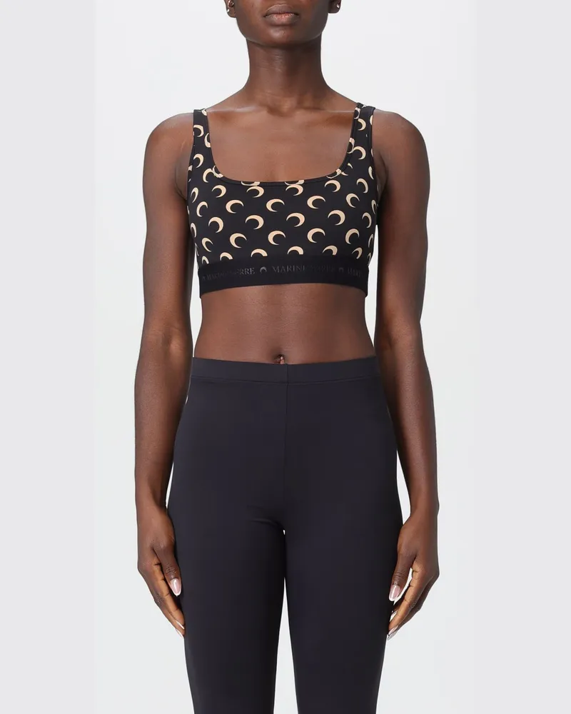 Marine Serre Top damen Schwarz