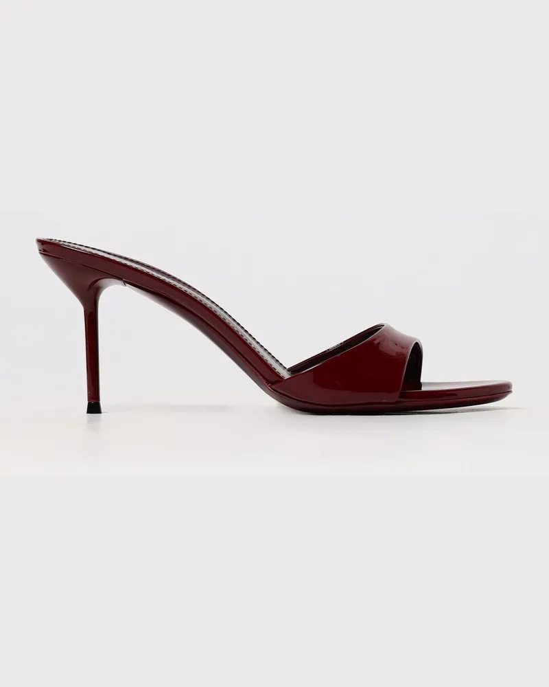 Paris Texas Flache sandalen damen Burgunderrot