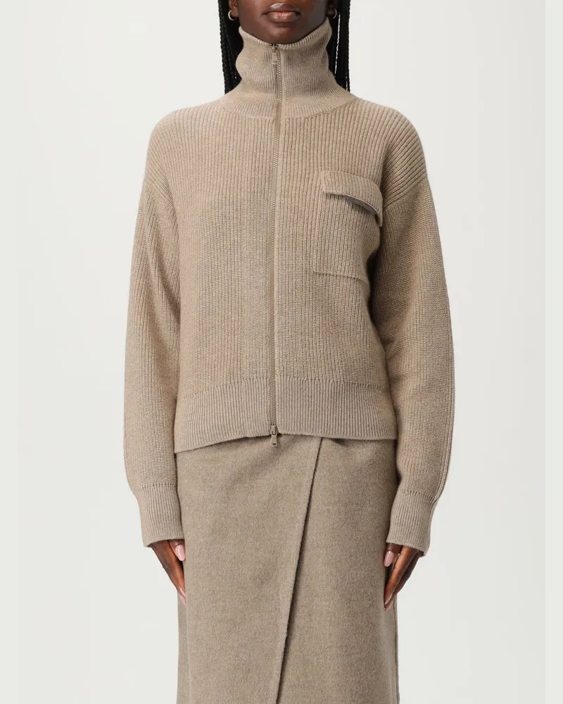 Brunello Cucinelli Strickjacke damen Braun