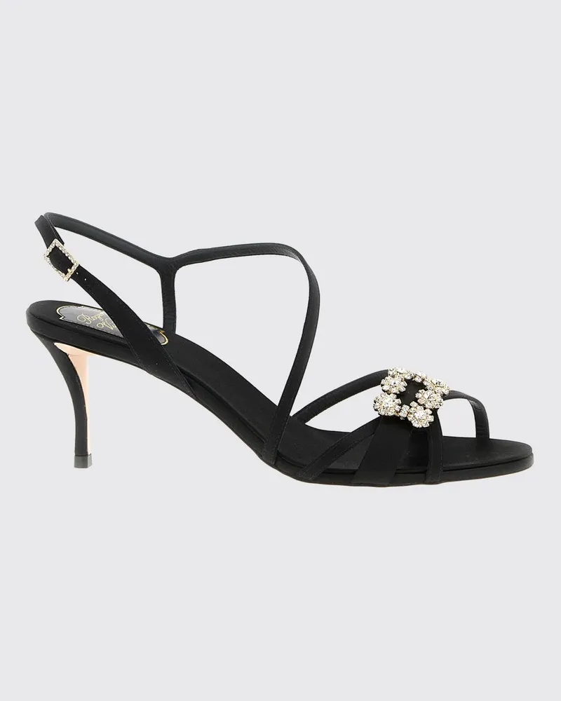 Roger Vivier Flache sandalen damen Schwarz