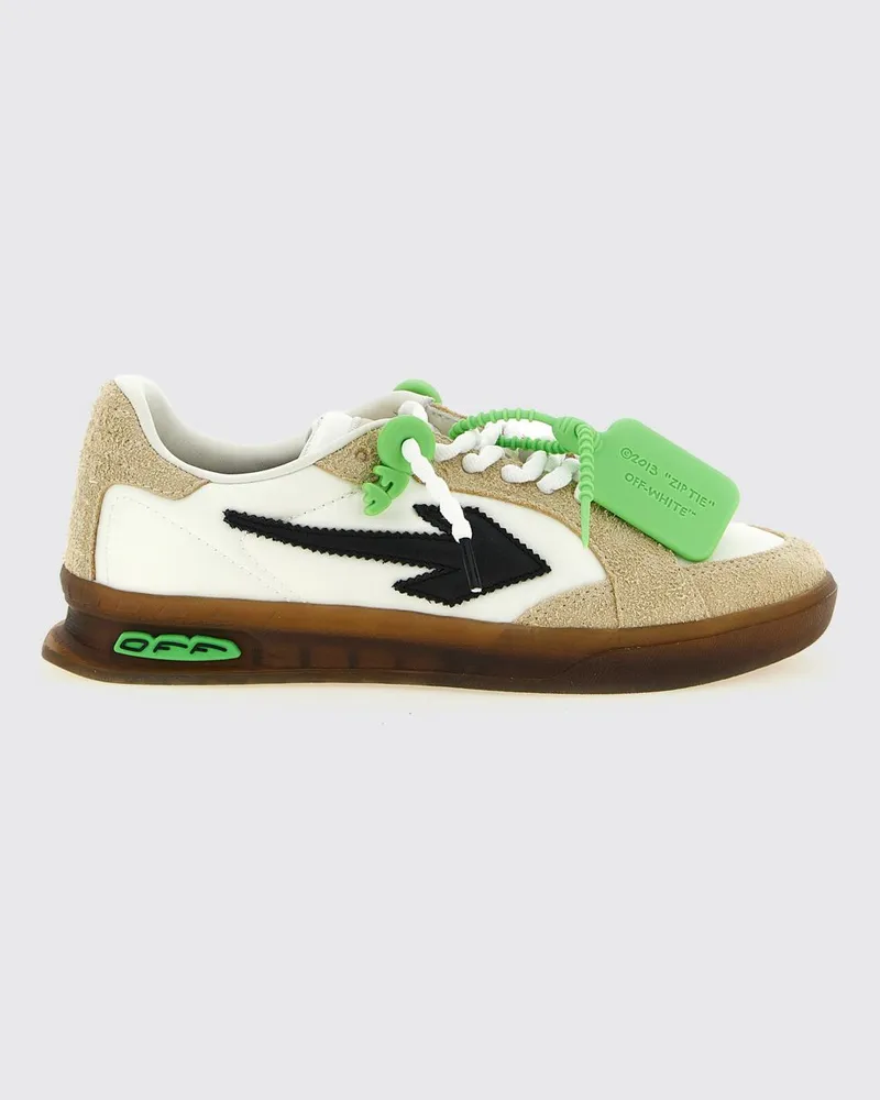 OFF-WHITE End Of Play Sneakers aus Nylon und Wildleder Bunt