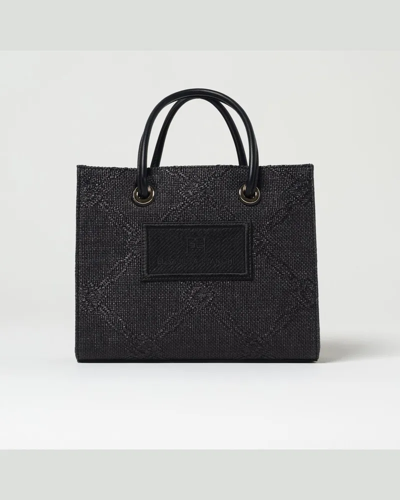 Elisabetta Franchi Schultertasche damen Schwarz