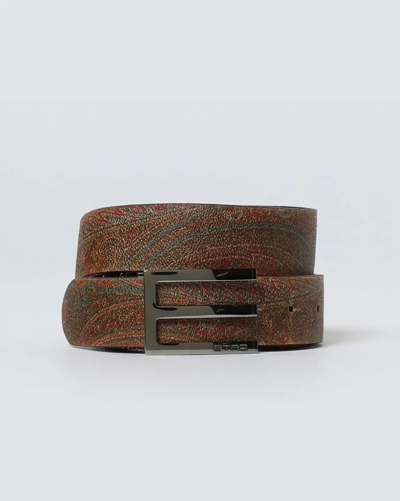 Etro Grtel herren Braun