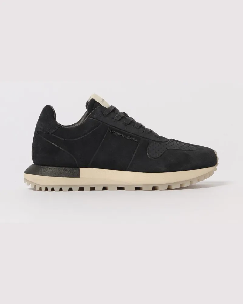 Emporio Armani Sneakers herren Navy