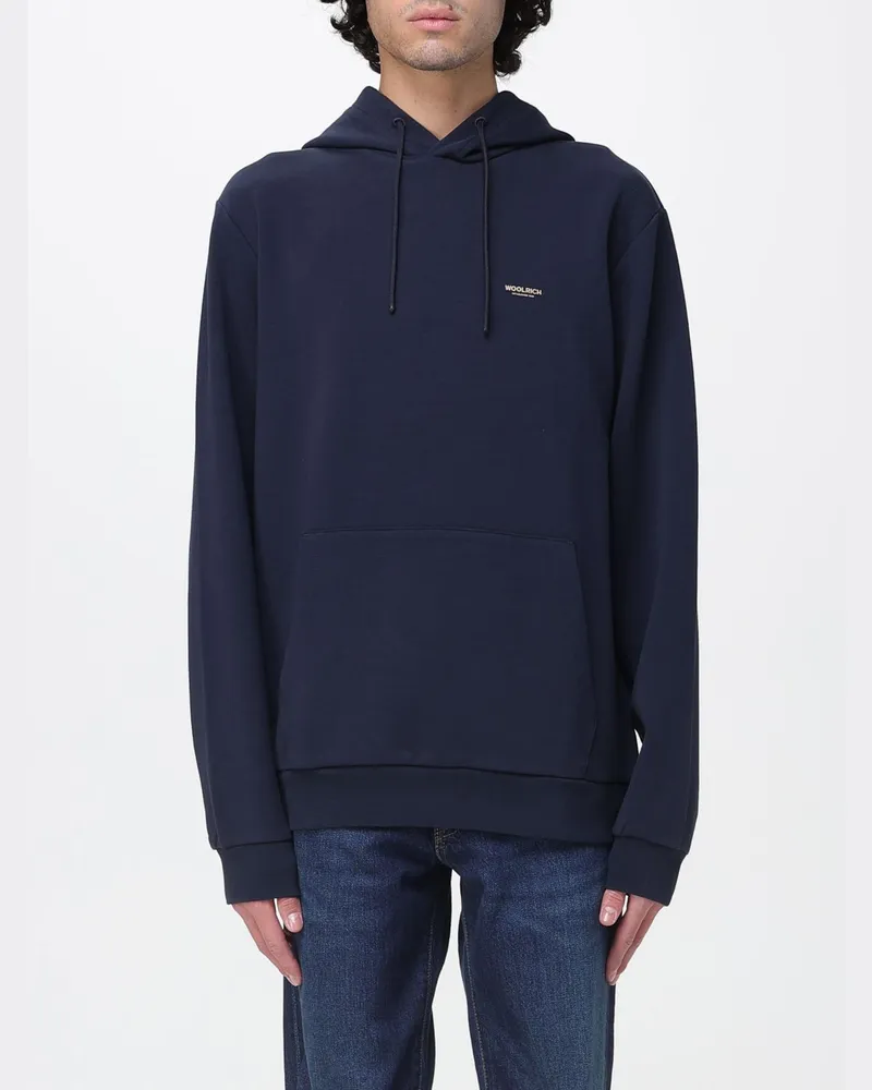Woolrich Sweatshirt herren Blau