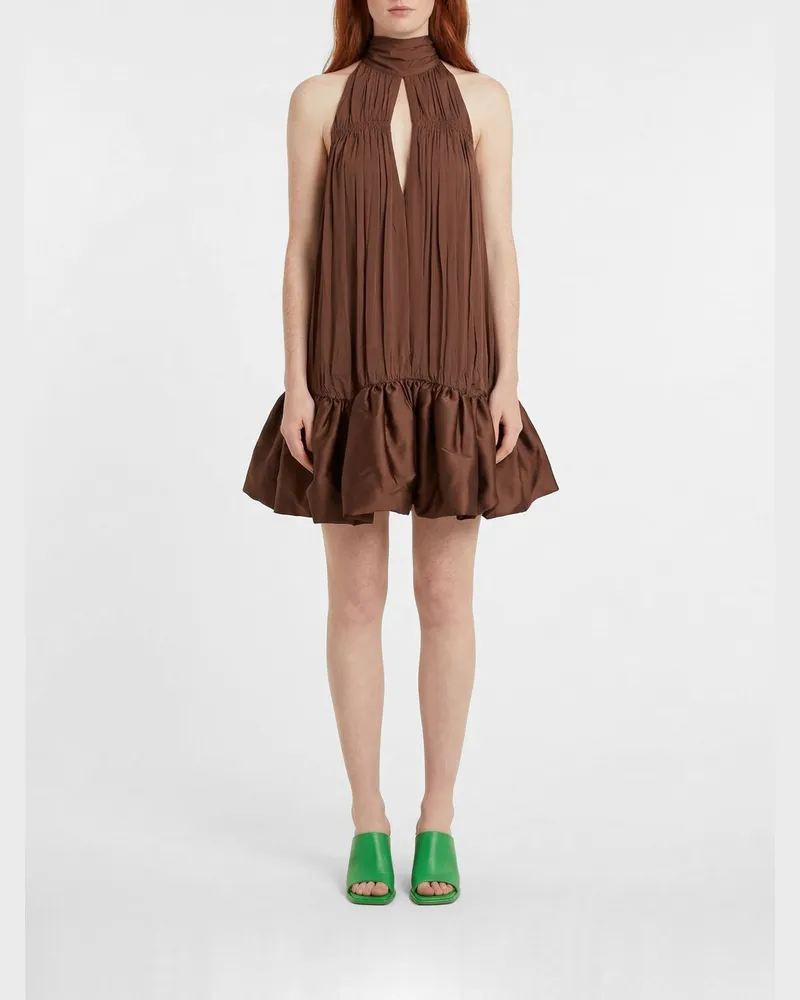 ROTATE Birger Christensen Kleid damen Braun