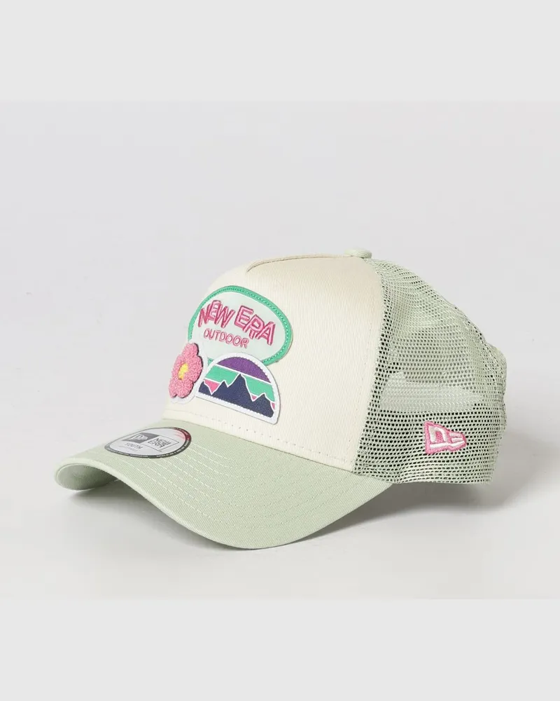 New Era Baseballkappe aus Baumwolle und Mesh mit Grafik-Print für Mädchen Mint