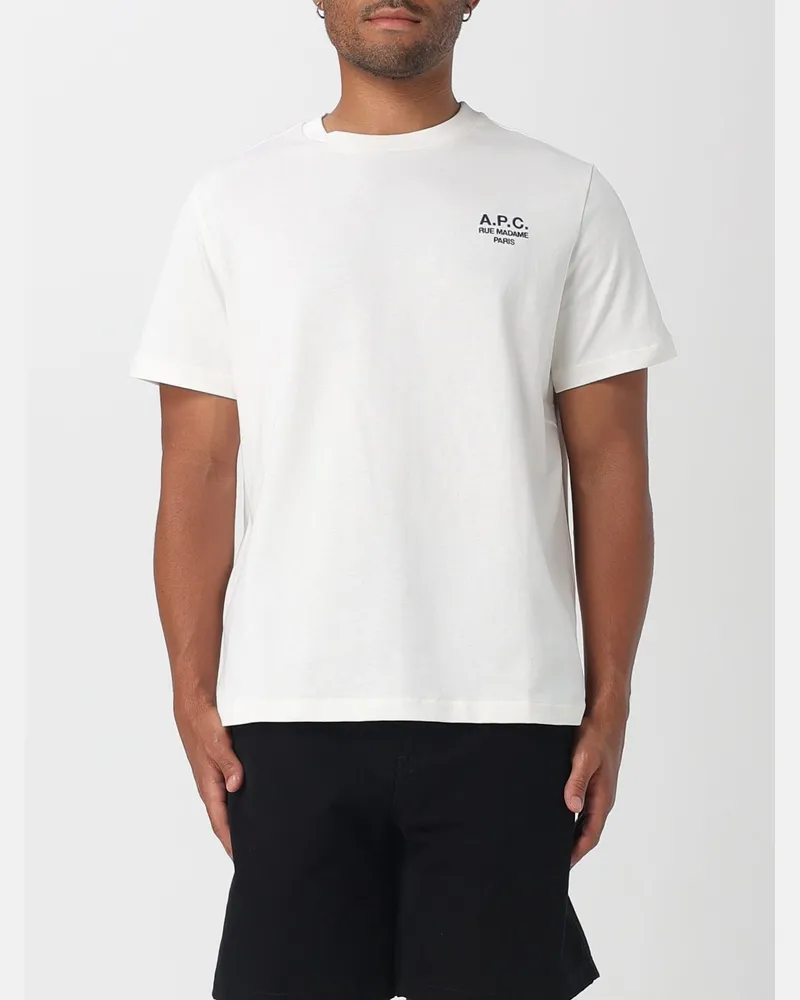 A.P.C. T-shirt herren Weiß