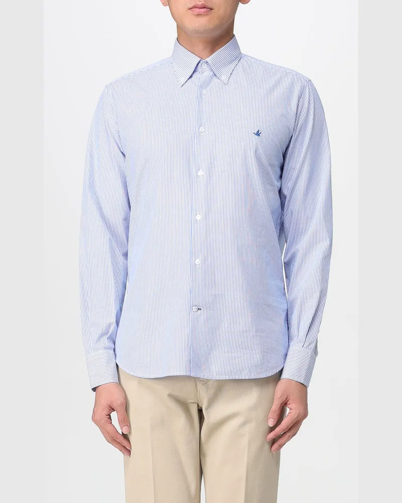 Brooksfield Hemd herren Hellblau