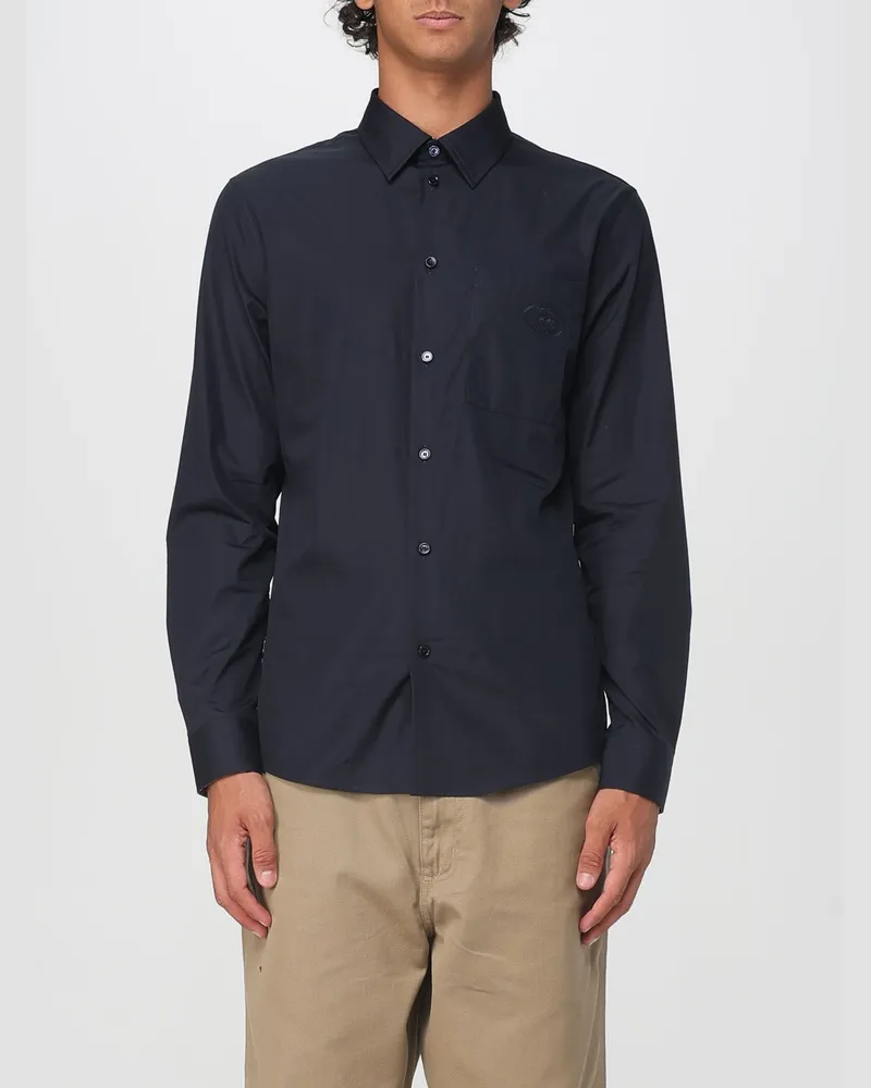Burberry Hemd herren Navy