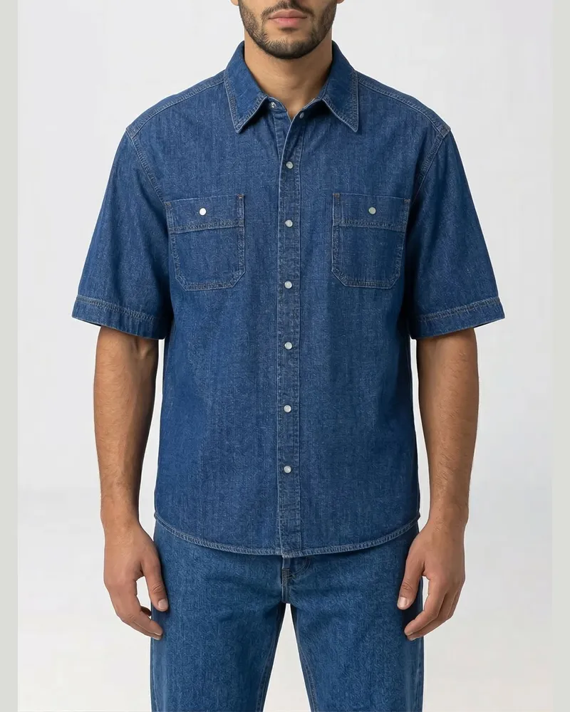 Dolce & Gabbana Hemd herren Dolce & Gabbana Blau