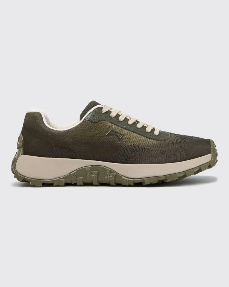 Camper Low-Top-Sneaker Drift Trail aus recyceltem PET mit Vibram-Sohle Grün