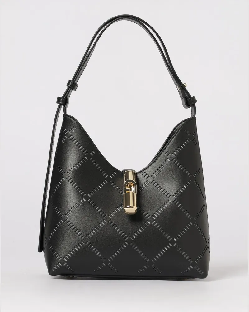 Furla Schultertasche damen Schwarz