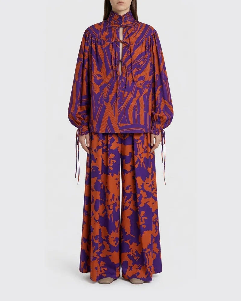 Dries van Noten Hemdbluse damen Orange