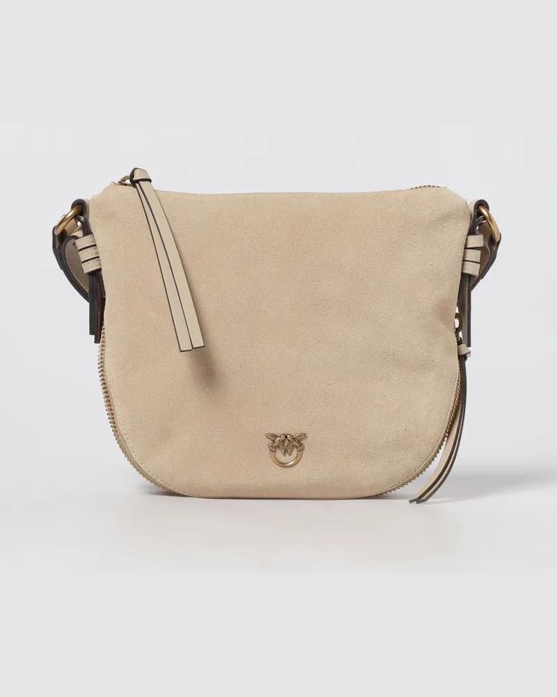 Pinko Schultertasche damen Beige