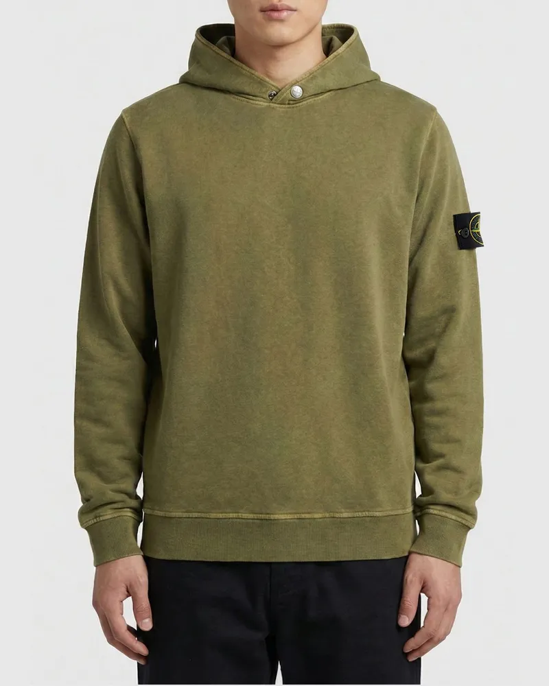Stone Island Sweatshirt herren Grün
