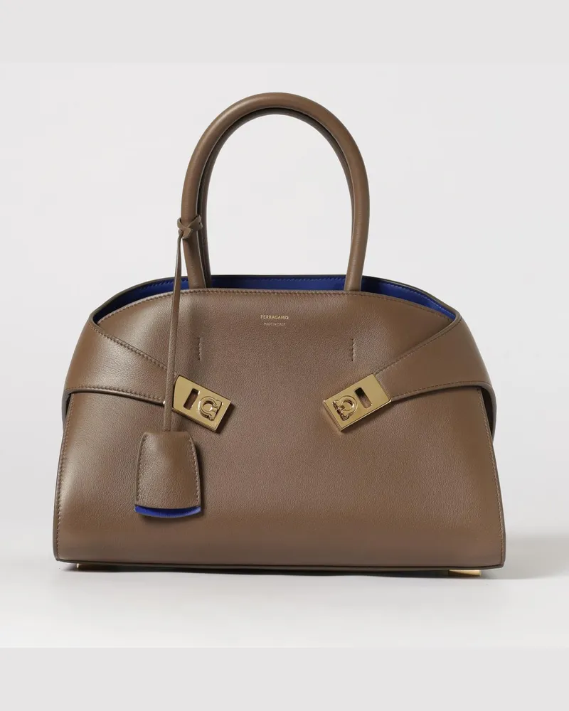 Ferragamo Umhängetasche damen Braun