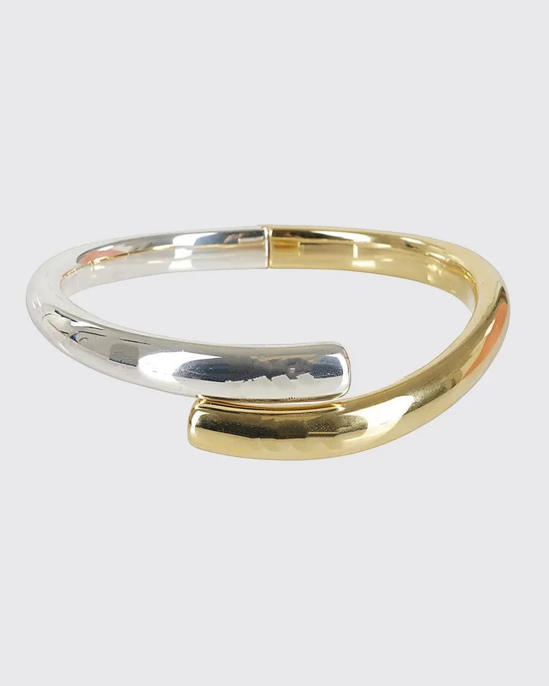 Federica Tosi Bicolor Messingarmband Silber