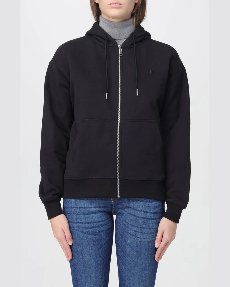 Calvin Klein Sweatshirt damen Schwarz