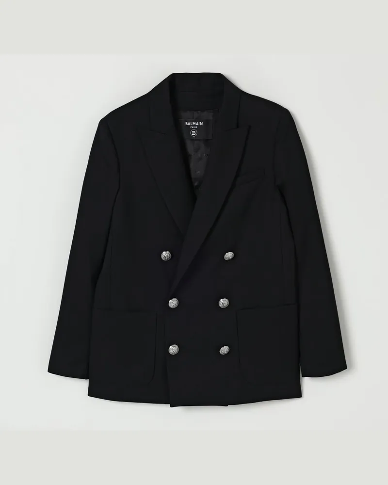 Balmain Jacke kinder Schwarz