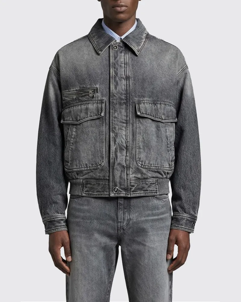 Versace Jacke herren Grau