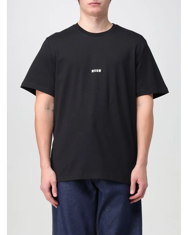 MSGM T-shirt herren Schwarz