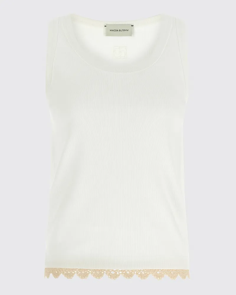 Magda Butrym Top damen Weiß