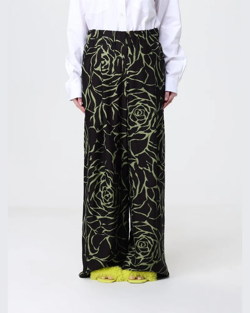 Dries van Noten Hose damen Schwarz