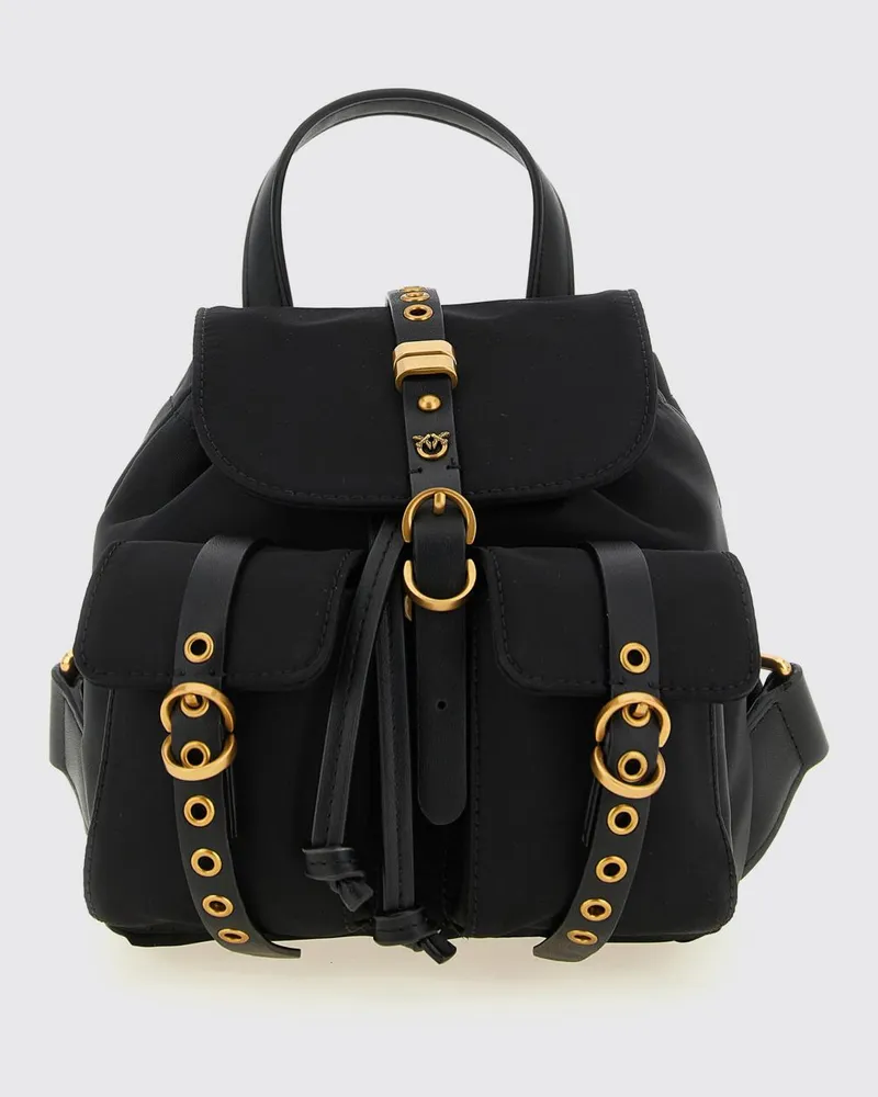 Pinko Rucksack damen Schwarz