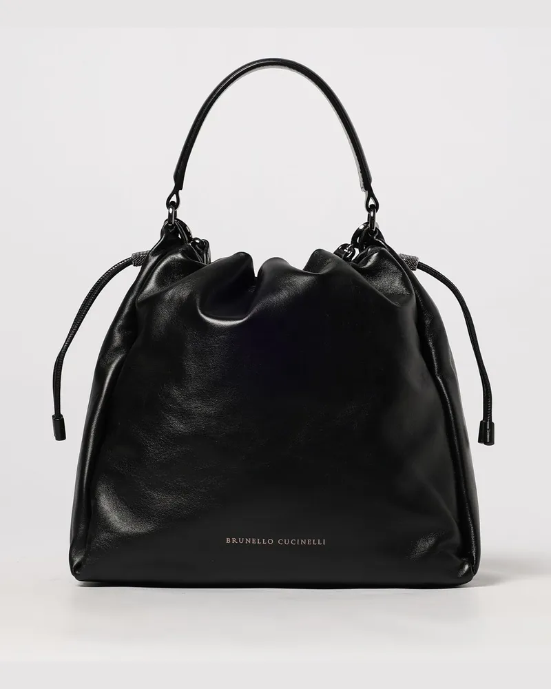 Brunello Cucinelli Schultertasche damen Schwarz