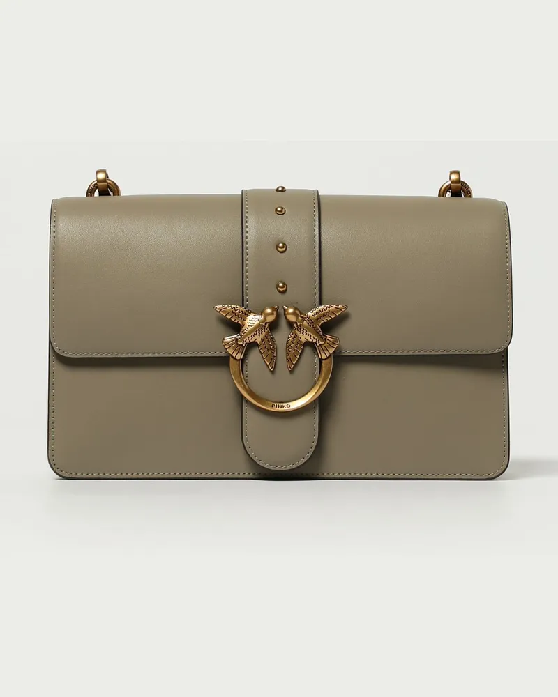 Pinko Schultertasche damen Leder