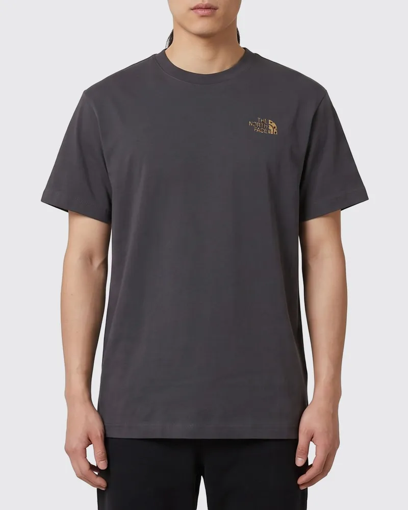 The North Face Relaxed Fit T-Shirt aus Baumwolle Orange