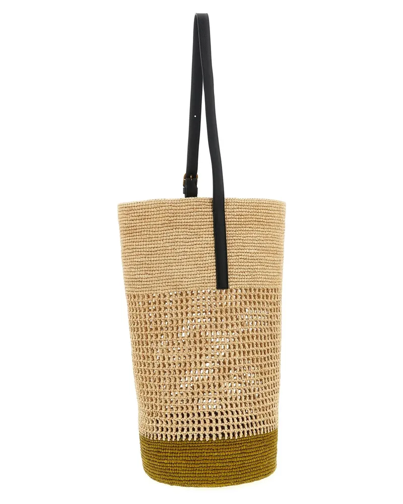 KHAITE Schultertasche damen Beige