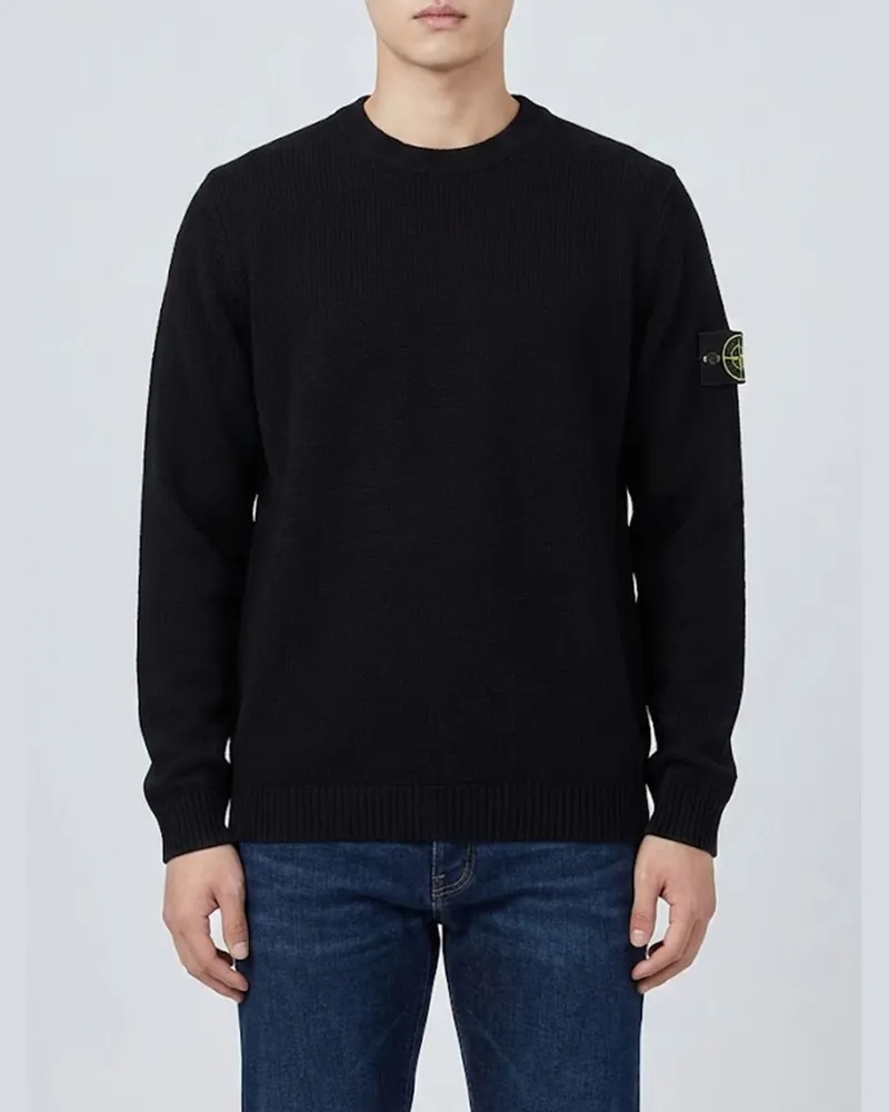 Stone Island Pullover herren Schwarz