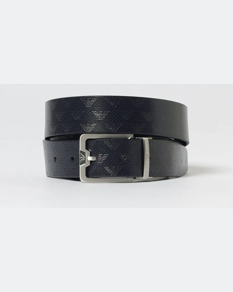 Emporio Armani Grtel herren Blau