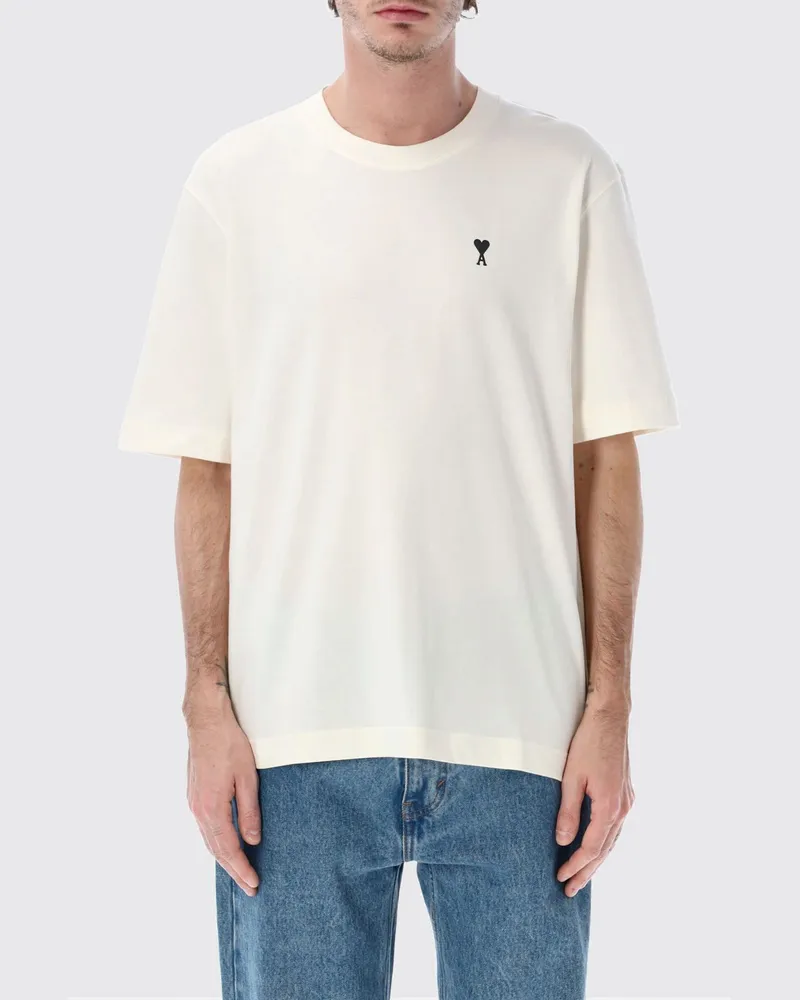 AMI Paris T-shirt herren Weiß