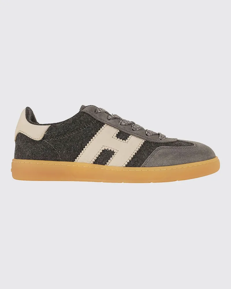 Hogan Cool Wildleder- und Wollmisch-Sneaker mit H-Logo Blau