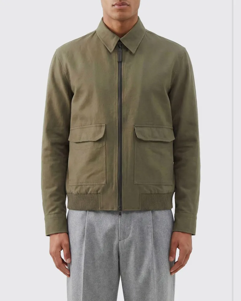 Brioni Jacke herren Grün