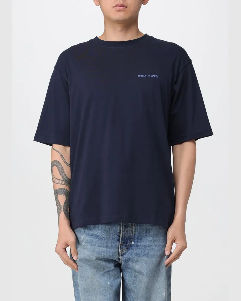 Daily Paper T-shirt herren Blau