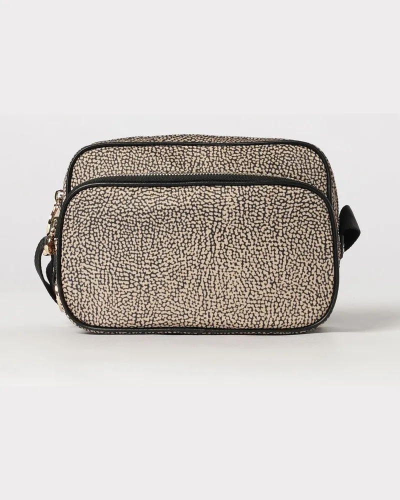 Borbonese Schultertasche damen Natural
