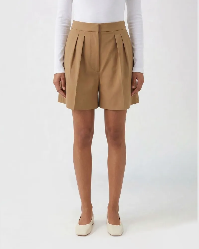 Max Mara Shorts damen Braun