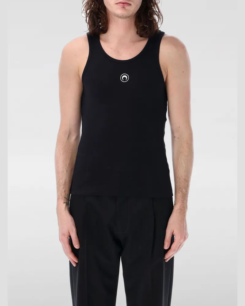 Marine Serre T-shirt herren Schwarz