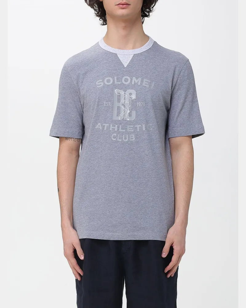 Brunello Cucinelli Polo herren Grau