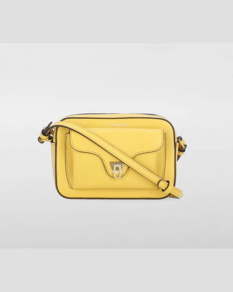 Coccinelle Schultertasche damen Gelb